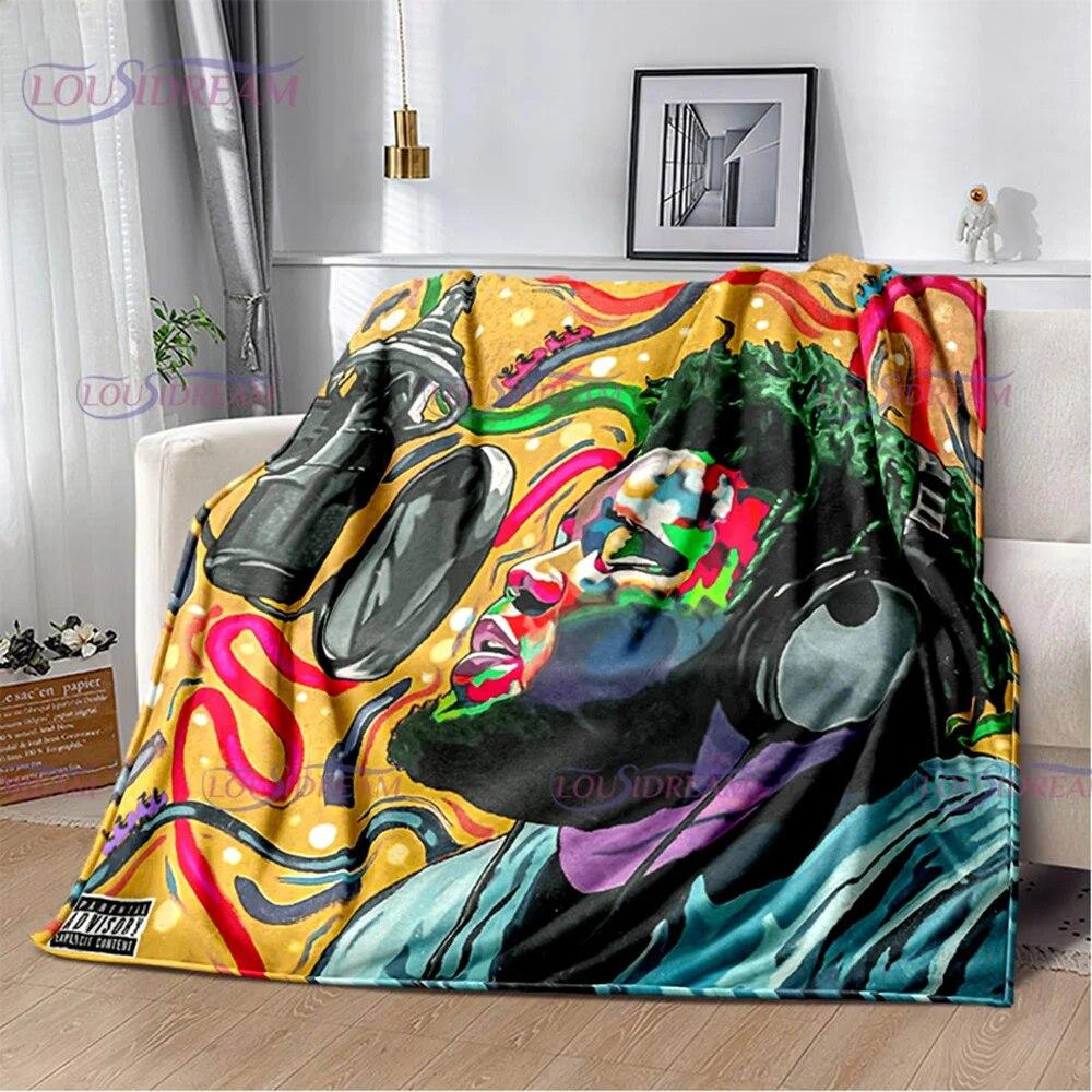 Hip Hop Rapper Blanket Rod Wave Flannel Blanket Soft Warm Throw Bedroom Blanket for Gift All Seasons
Hip Hop Rapper Blanket Rod Wave Flannel Blanket Soft Warm Throw Bedroom Blanket for Gift All Seasons