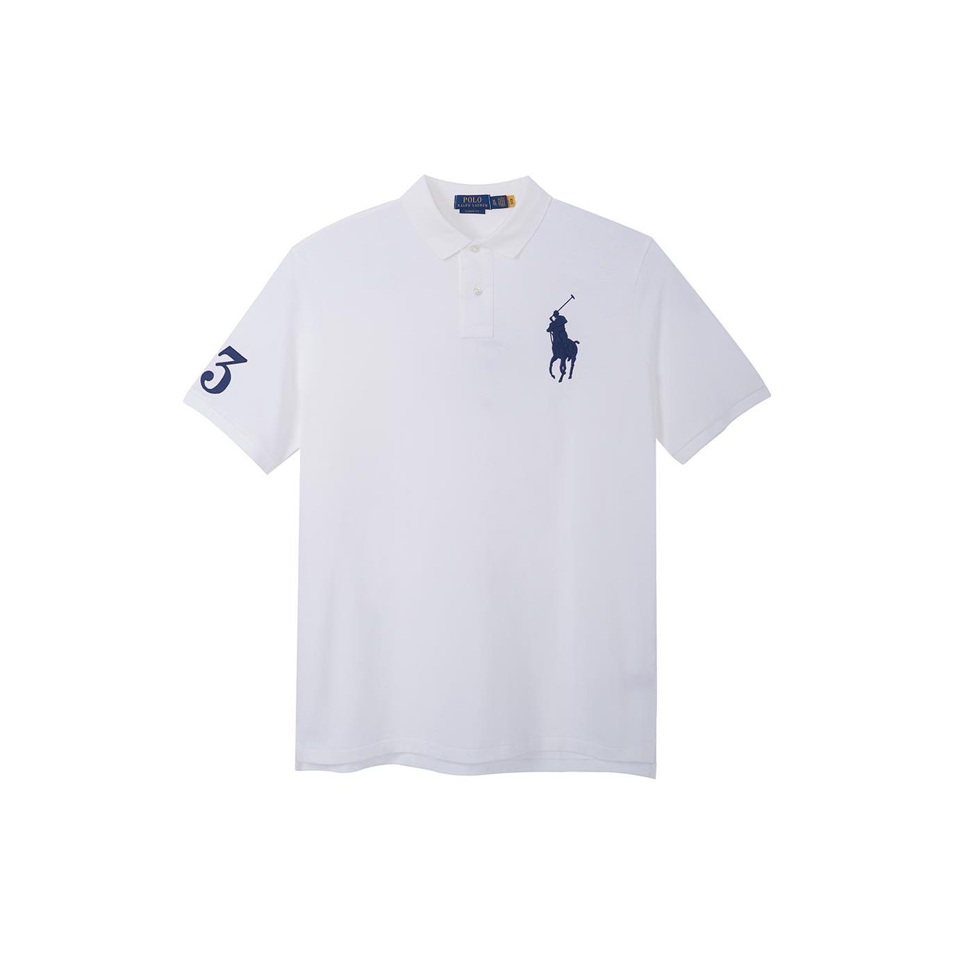 Мужская футболка-поло с коротким рукавом и вышивкой логотипа Polo Ralph Lauren, топы, белая 710907394-001 M
Мужская футболка-поло с коротким рукавом и вышивкой логотипа Polo Ralph Lauren, топы, белая 710907394-001 M