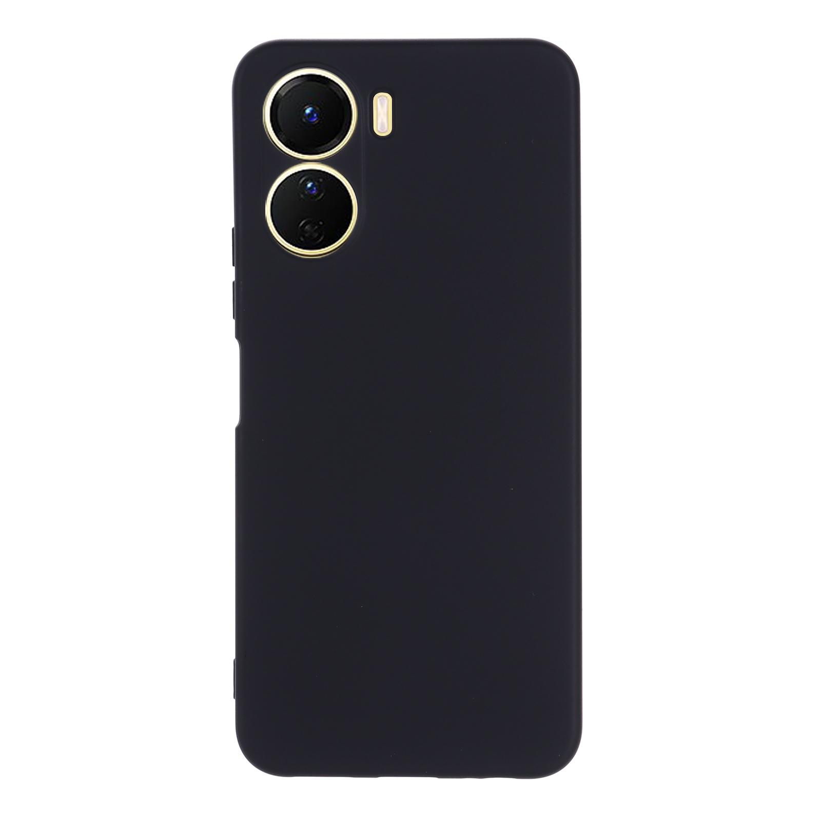 For vivo Y16 4G Phone Case,Liquid Silicone+Soft Lining Protective Back Cover with Strap Black
For vivo Y16 4G Phone Case,Liquid Silicone+Soft Lining Protective Back Cover with Strap Black