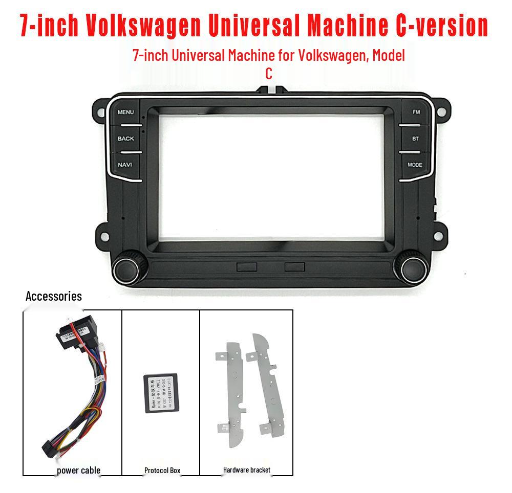 Compatible Volkswagen 7 Universal Car Navigation Frame Kit 7-inch
Compatible Volkswagen 7 Universal Car Navigation Frame Kit 7-inch