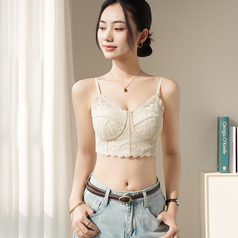 2026 Backless Lace Lingerie with Chest Pads - Strapless Bandeau Camisole Top for Women Medium
2026 Backless Lace Lingerie with Chest Pads - Strapless Bandeau Camisole Top for Women Medium