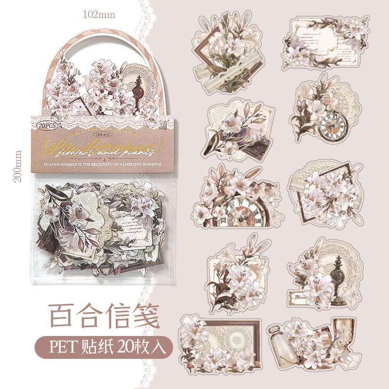 4 styles 20 pcs Promise of Flower series Collage stickers Scrapbooking Material handmade Diary Album Junk Journal Supplies
4 styles 20 pcs Promise of Flower series Collage stickers Scrapbooking Material handmade Diary Album Junk Journal Supplies