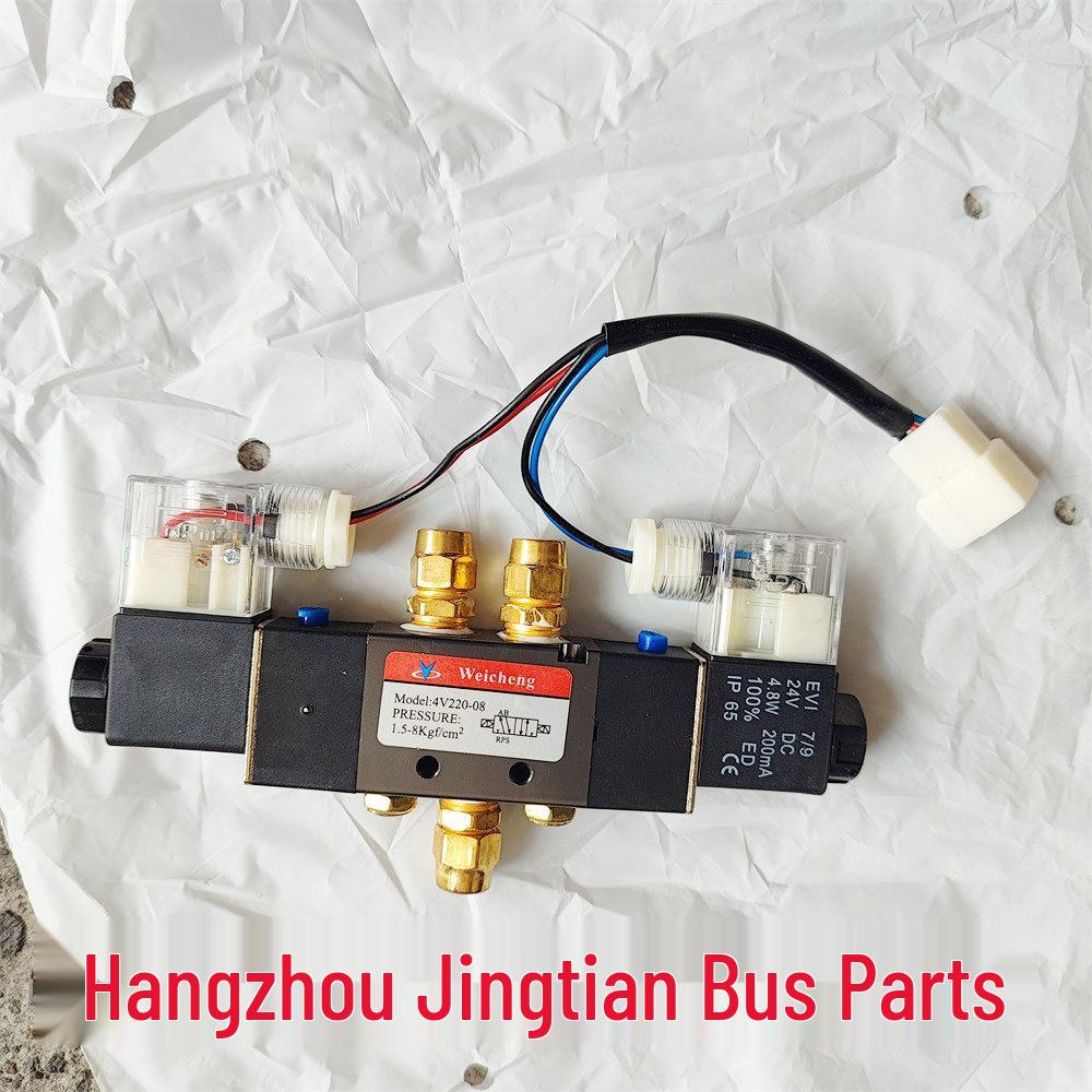 8mm Solenoid Valve for Yutong, Higer, Golden Dragon, Ankai, Zhongtong, King Long Bus Pneumatic Door Pump other
8mm Solenoid Valve for Yutong, Higer, Golden Dragon, Ankai, Zhongtong, King Long Bus Pneumatic Door Pump other