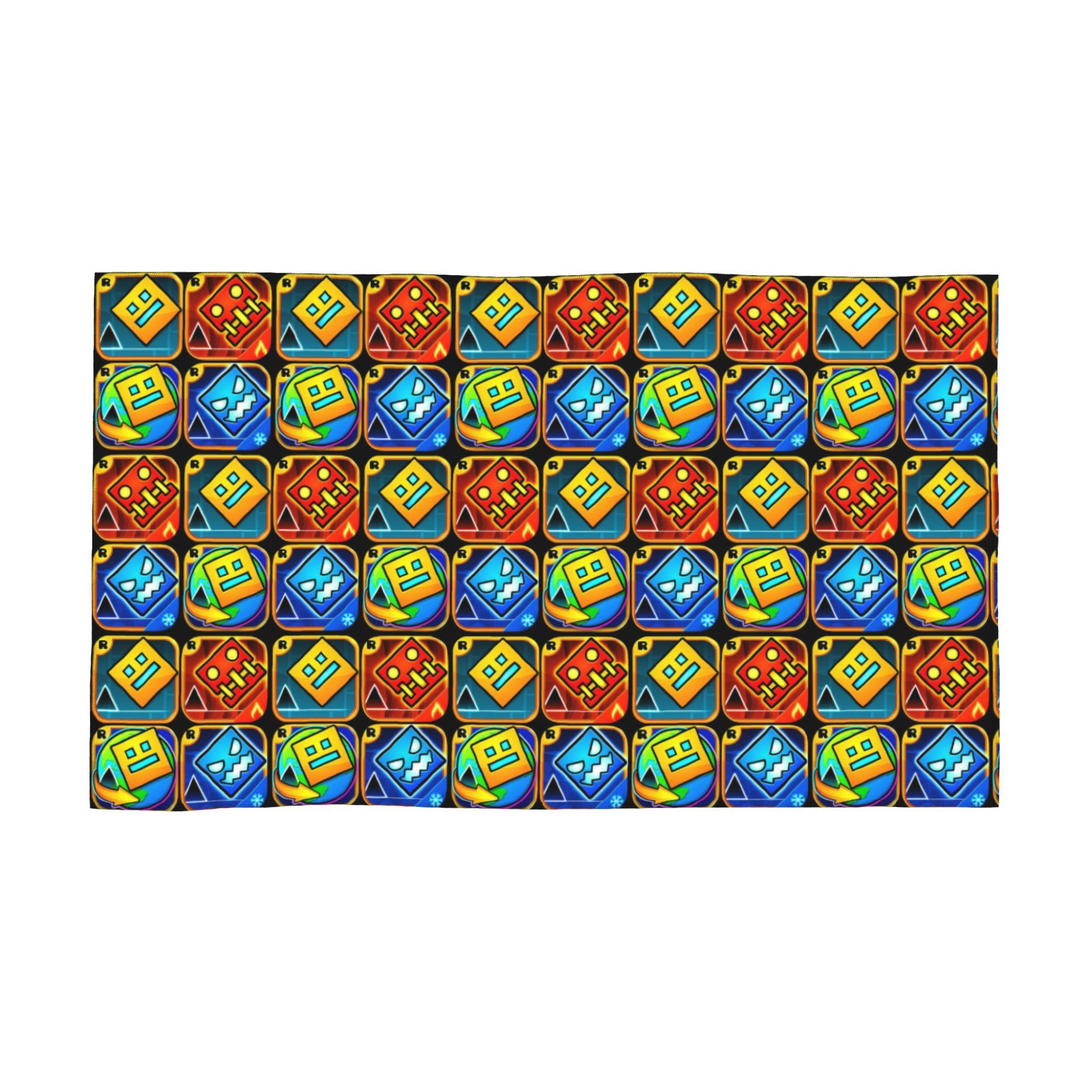 Video Game Geometry Dash Soft Face Towel Quick Dry Pool Bath Cotton Towels Breathable W40*H60(CM)
Video Game Geometry Dash Soft Face Towel Quick Dry Pool Bath Cotton Towels Breathable W40*H60(CM)