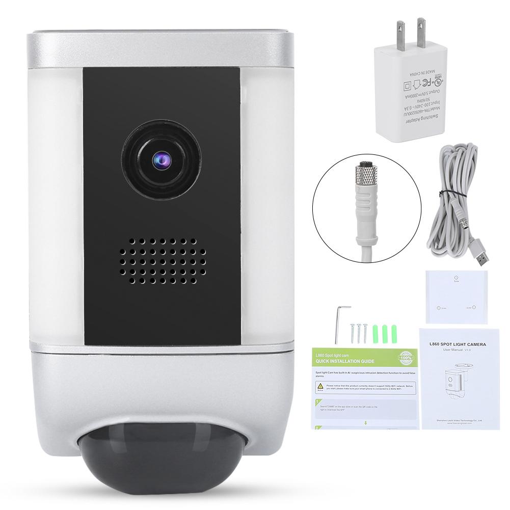 Freecam L860 1080P Wifi Camera Spotlights Night Vision 2‑Way Audio IP55 for Home Security
Freecam L860 1080P Wifi Camera Spotlights Night Vision 2‑Way Audio IP55 for Home Security