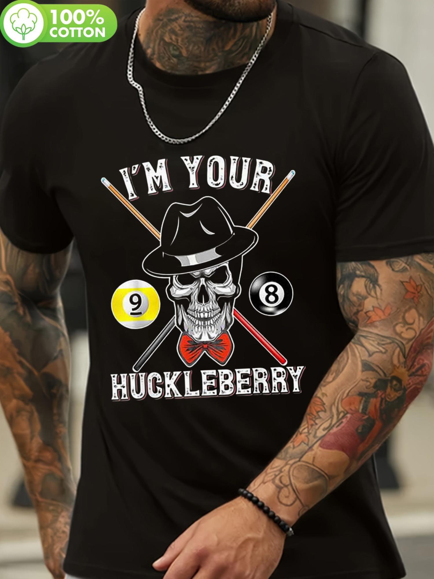 I m Your Huckleberry Billiards Graphic T-shirt - Premium 100% Cotton XXXL
I m Your Huckleberry Billiards Graphic T-shirt - Premium 100% Cotton XXXL