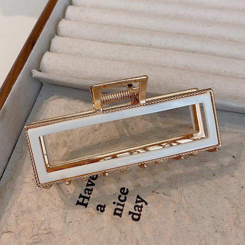 Высококачественная металлическая универсальная заколка для волос в форме акулы для стильного головного убора F1187 Square
Высококачественная металлическая универсальная заколка для волос в форме акулы для стильного головного убора F1187 Square