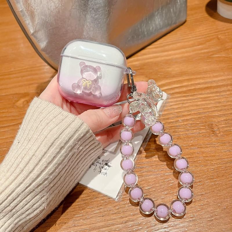 Airpods 4 correspondence case clear, TanMay cute cute 3D floral pattern pendant bracelet with woman Popularity design thin silicone transparent air
Airpods 4 correspondence case clear, TanMay cute cute 3D floral pattern pendant bracelet with woman Popularity design thin silicone transparent air