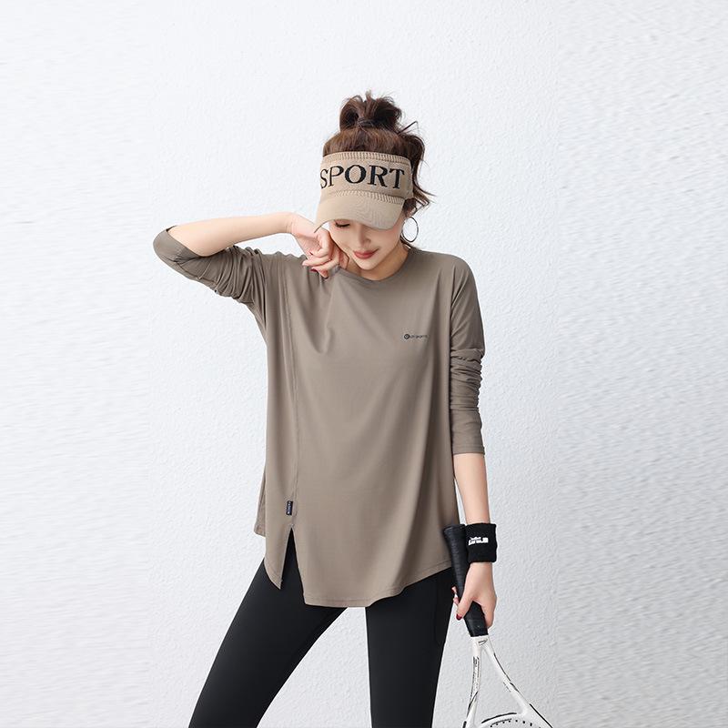 Plus Size Fitness Yoga T-Shirt: Long-Sleeve, Soft, Comfortable, Sweat-Absorbent, Loose Fit 3XL
Plus Size Fitness Yoga T-Shirt: Long-Sleeve, Soft, Comfortable, Sweat-Absorbent, Loose Fit 3XL