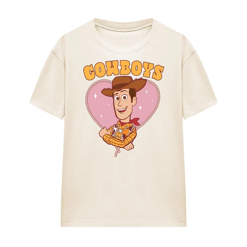 Disney Toy Story Heart Cowboys Womens T-Shirt S-2XL, Natural S
Disney Toy Story Heart Cowboys Womens T-Shirt S-2XL, Natural S