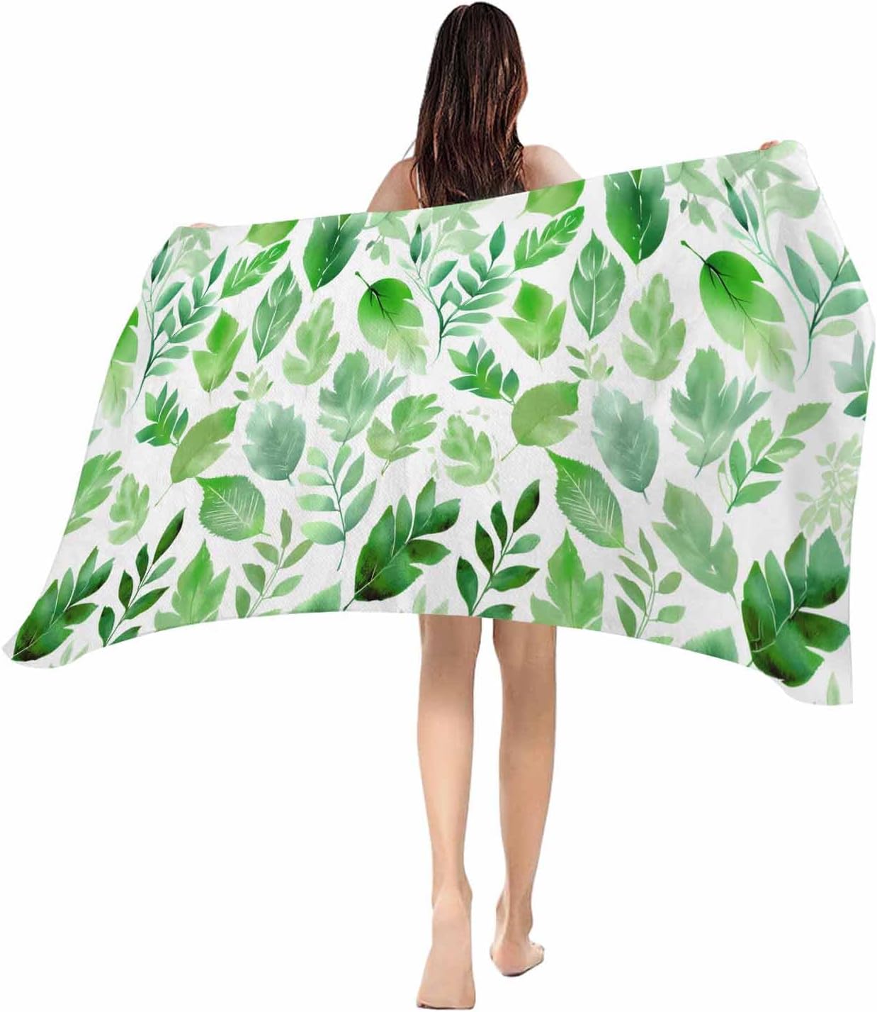 Beach Towel Purple Leaf Bath Pool Towels Watercolor Leaves Plants Soft Absorbent Beach Towel Lightweight Large Quick Dry Swim W40*H60(CM)
Beach Towel Purple Leaf Bath Pool Towels Watercolor Leaves Plants Soft Absorbent Beach Towel Lightweight Large Quick Dry Swim W40*H60(CM)