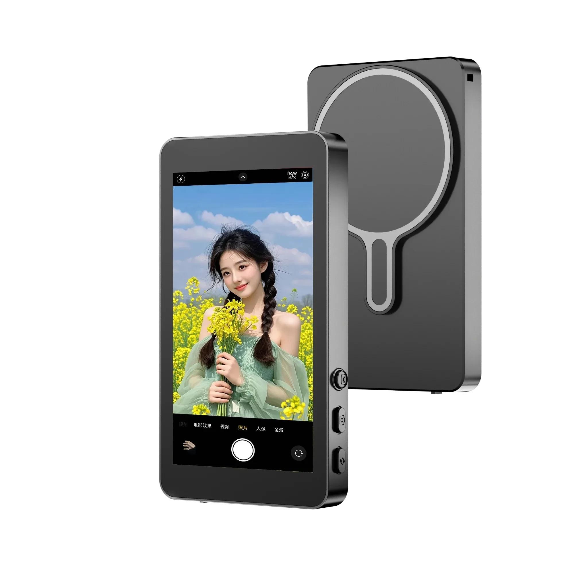 Best seller Phone Selfie Monitor Screen Wireless Magnetic Mount Vlog Phone Rear Camera Selfie WiFi Bluetooth Connection Bundle 1
Best seller Phone Selfie Monitor Screen Wireless Magnetic Mount Vlog Phone Rear Camera Selfie WiFi Bluetooth Connection Bundle 1