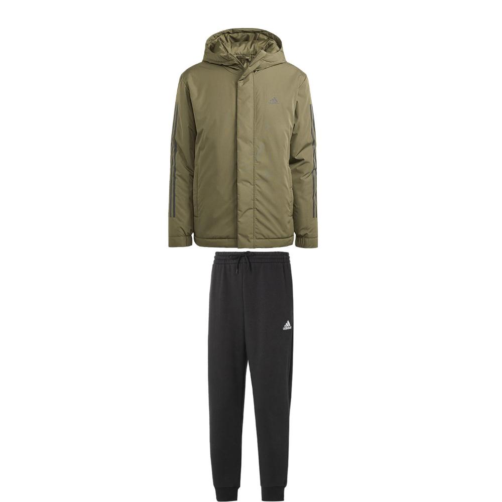 Adidas Hooded Zip Long Sleeve Top Solid Color Drawstring Fleece Pants Casual Sports Set Men Sets IP2535+IB4023 M
Adidas Hooded Zip Long Sleeve Top Solid Color Drawstring Fleece Pants Casual Sports Set Men Sets IP2535+IB4023 M