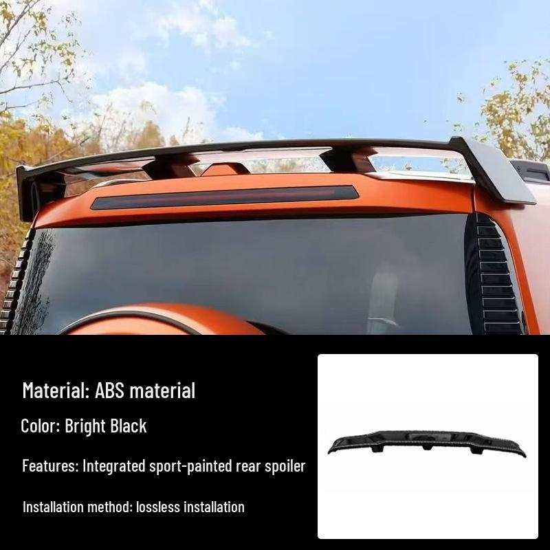 Jetour Traveller G700 Sport Black Rear Roof Spoiler Decorative Exterior Accessory
Jetour Traveller G700 Sport Black Rear Roof Spoiler Decorative Exterior Accessory