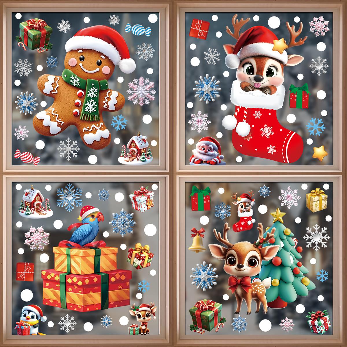 Christmas Festive PVC Static Glass Stickers Snowman Santa Tree–No Glue, Reusable Xmas Decor for Home, Party & Store Windows 30x20cm
Christmas Festive PVC Static Glass Stickers Snowman Santa Tree–No Glue, Reusable Xmas Decor for Home, Party & Store Windows 30x20cm