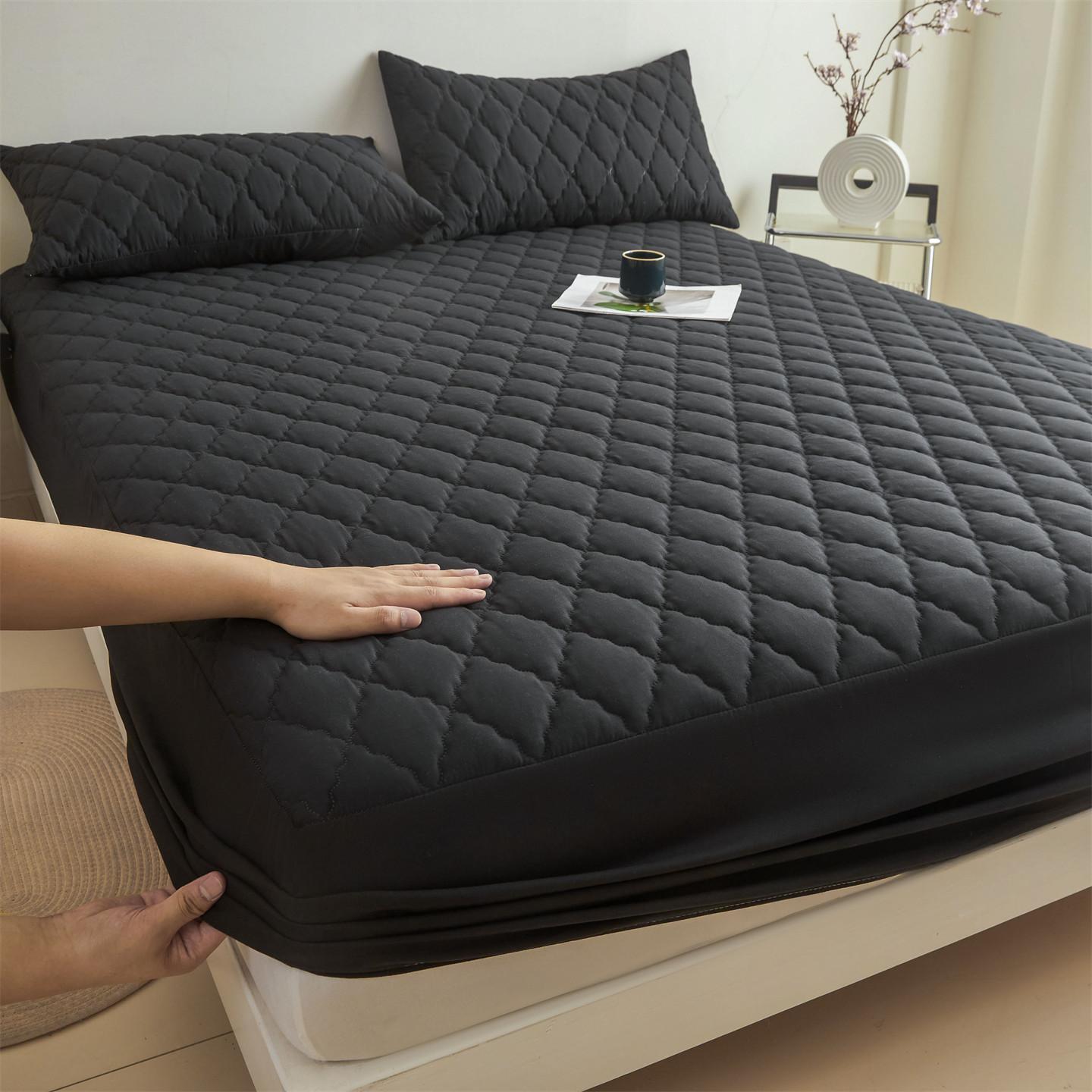 3Pcs/Set Waterproof Thickened Mattress Cover Protector, Quilted Mattress Topper Pad , Elastic Band Fitted Sheet,With Pillowcases only pillowcases чорний
3Pcs/Set Waterproof Thickened Mattress Cover Protector, Quilted Mattress Topper Pad , Elastic Band Fitted Sheet,With Pillowcases only pillowcases чорний