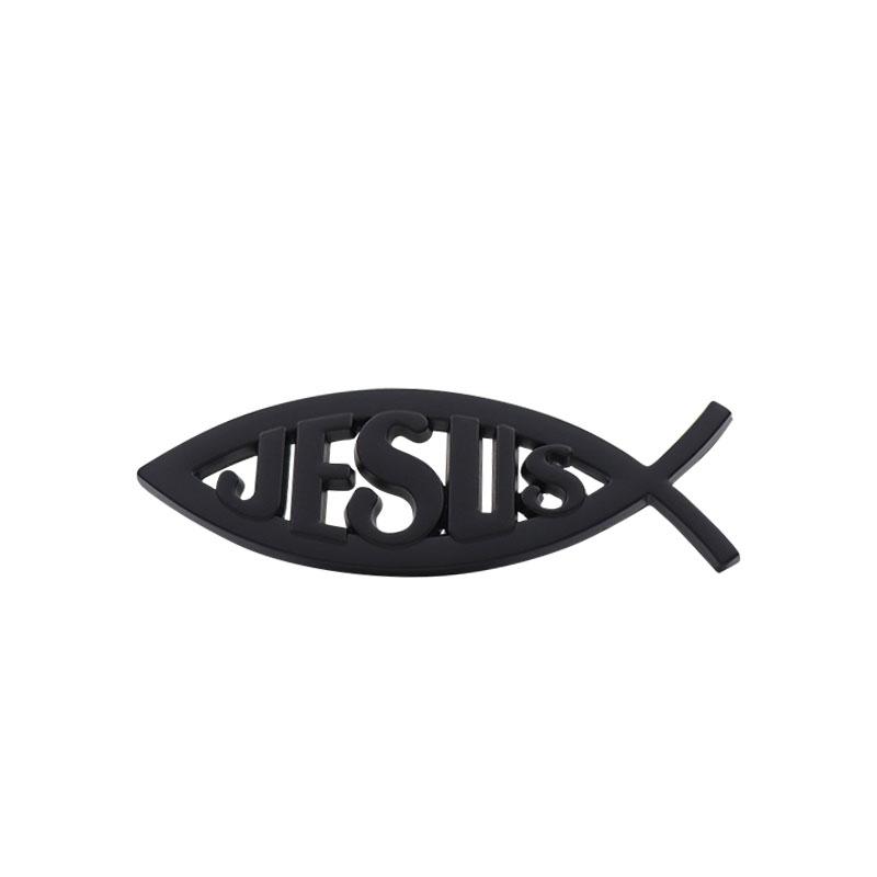 3D Premium Jesus Fish Symbol Logo for car Motorcycle Engine Hood Fender trunk Tail Rear Bonnet Nameplate Decal Emblem Badge Sticker black
3D Premium Jesus Fish Symbol Logo for car Motorcycle Engine Hood Fender trunk Tail Rear Bonnet Nameplate Decal Emblem Badge Sticker black