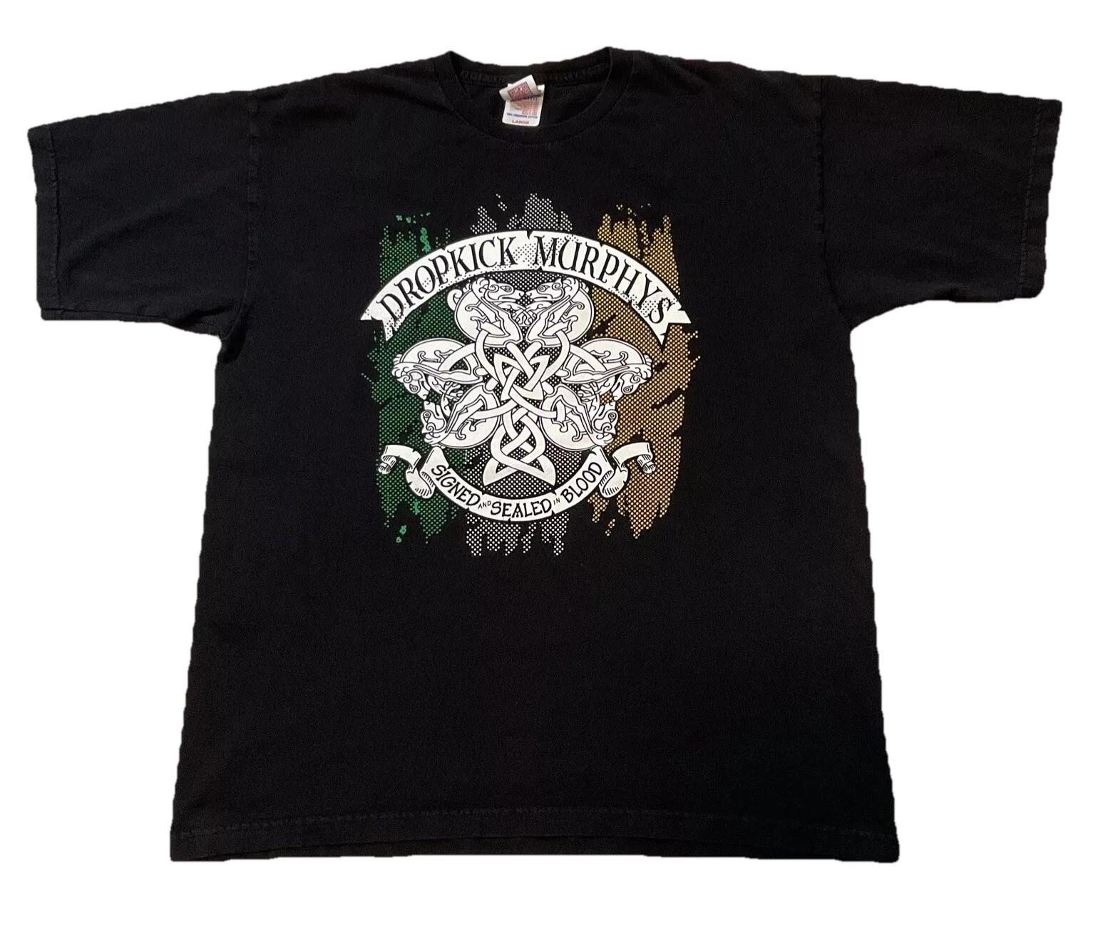 Dropkick Murphys Tour T Shirt Signed And Sealed In Blood Concert Tee Mens L USA S
Dropkick Murphys Tour T Shirt Signed And Sealed In Blood Concert Tee Mens L USA S