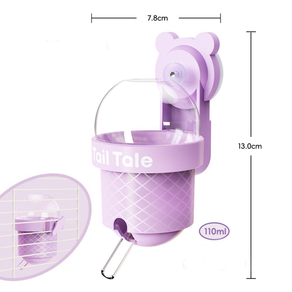 No-Drip Hamster Water Dispenser Vacuum-Sealed Mouse Water Dispenser Rodent Cage фіолетовий
No-Drip Hamster Water Dispenser Vacuum-Sealed Mouse Water Dispenser Rodent Cage фіолетовий