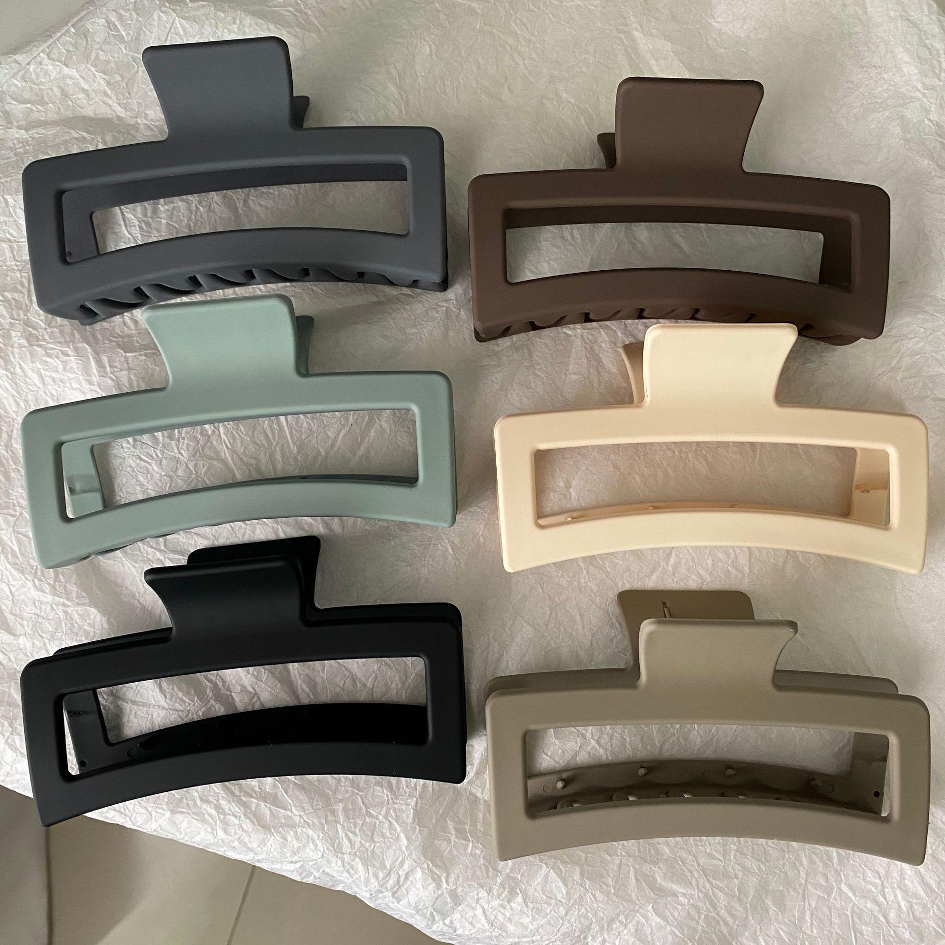 Large 13cm Retro Rectangular Claw Clip – High-End Frosted Hairpin for Women, Volume Boost Updo Hair Claw. сірий колір/синій
Large 13cm Retro Rectangular Claw Clip – High-End Frosted Hairpin for Women, Volume Boost Updo Hair Claw. сірий колір/синій