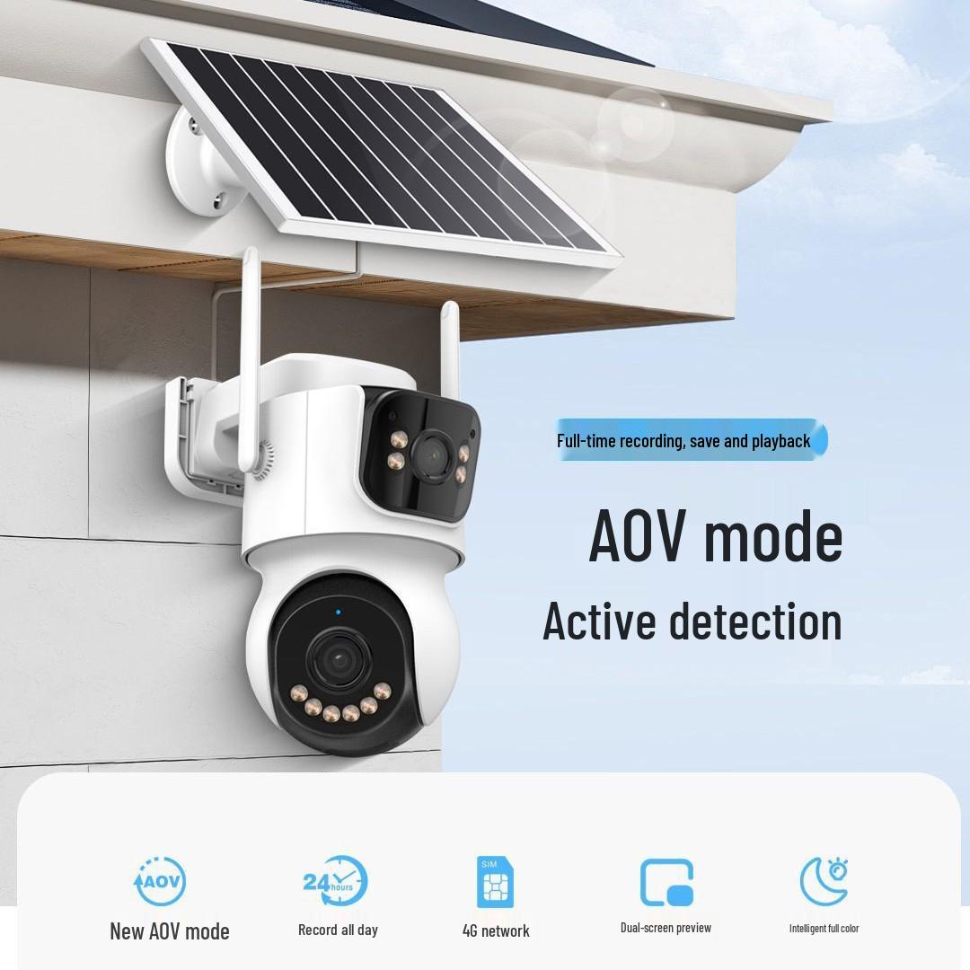 iCSee Dual Lens 4G Solar CCTV Camera for Home Remote Monitoring 4G AP Solar AOV-24H
iCSee Dual Lens 4G Solar CCTV Camera for Home Remote Monitoring 4G AP Solar AOV-24H