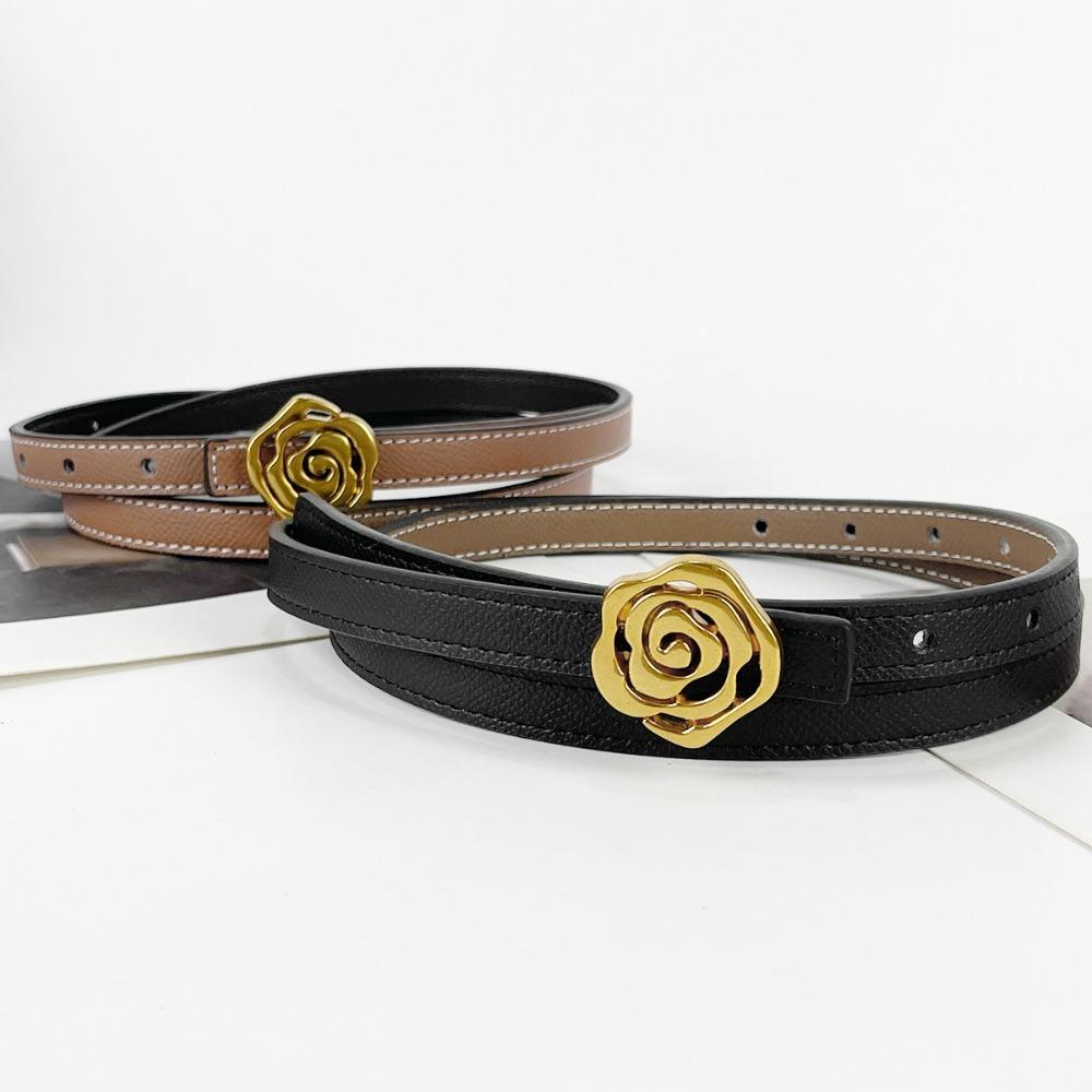 Luxury Design Leather Belt Casual Jeans Waist Strap Retro Cowhide Belt for Women чорний
Luxury Design Leather Belt Casual Jeans Waist Strap Retro Cowhide Belt for Women чорний