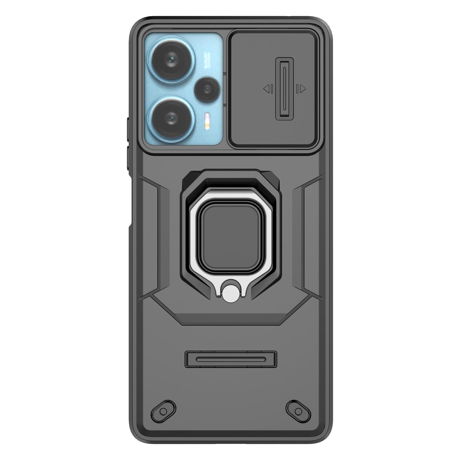 PC+TPU Shell for Xiaomi Poco F5 5G/Redmi Note 12 Turbo,Anti-drop Phone Case Slide Lens Protection Kickstand Back Cover Black
PC+TPU Shell for Xiaomi Poco F5 5G/Redmi Note 12 Turbo,Anti-drop Phone Case Slide Lens Protection Kickstand Back Cover Black