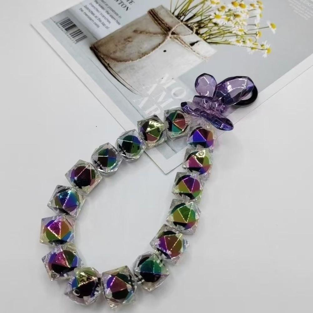 New Butterfly Sparkling Diamond Phone Chain Anti-loss Portable Crystal Bead Wrist Strap Bag Keychain Short Phone Charm чорний
New Butterfly Sparkling Diamond Phone Chain Anti-loss Portable Crystal Bead Wrist Strap Bag Keychain Short Phone Charm чорний