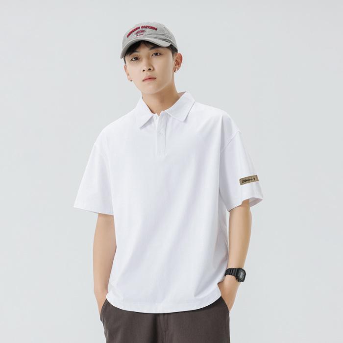 Summer New Men s Short-sleeved POLO Shirt Loose Men s Lapel Thin Short T-top M білий
Summer New Men s Short-sleeved POLO Shirt Loose Men s Lapel Thin Short T-top M білий