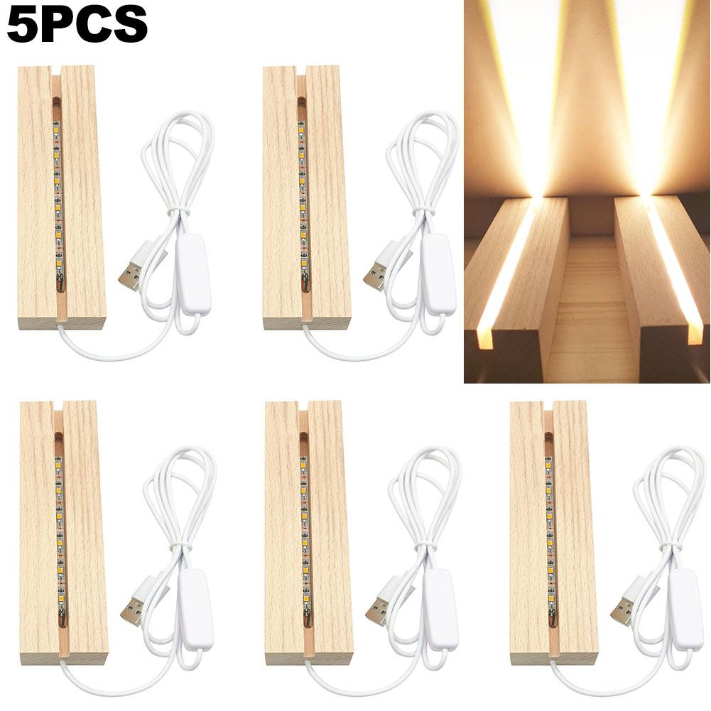 1-10pcs LED Wood Light Display Crystal Wooden Lighted Base Stand Acrylic Light Plate Base USB Wooden Base for Resin Art Lights
1-10pcs LED Wood Light Display Crystal Wooden Lighted Base Stand Acrylic Light Plate Base USB Wooden Base for Resin Art Lights