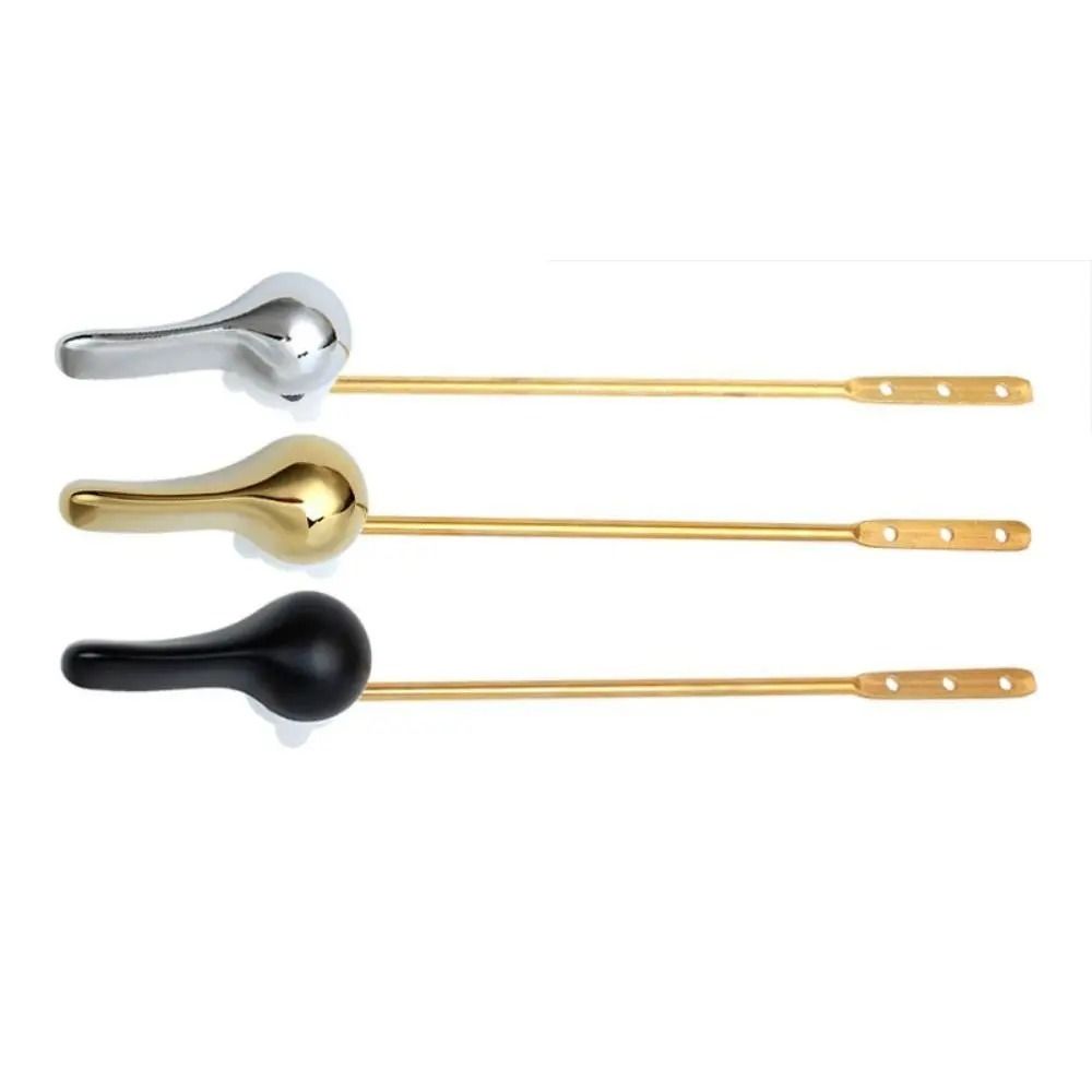 Front Mount Toilet Handle Lever Universal Fitting Toilet Tank Flush Lever Household чорний 
Front Mount Toilet Handle Lever Universal Fitting Toilet Tank Flush Lever Household чорний