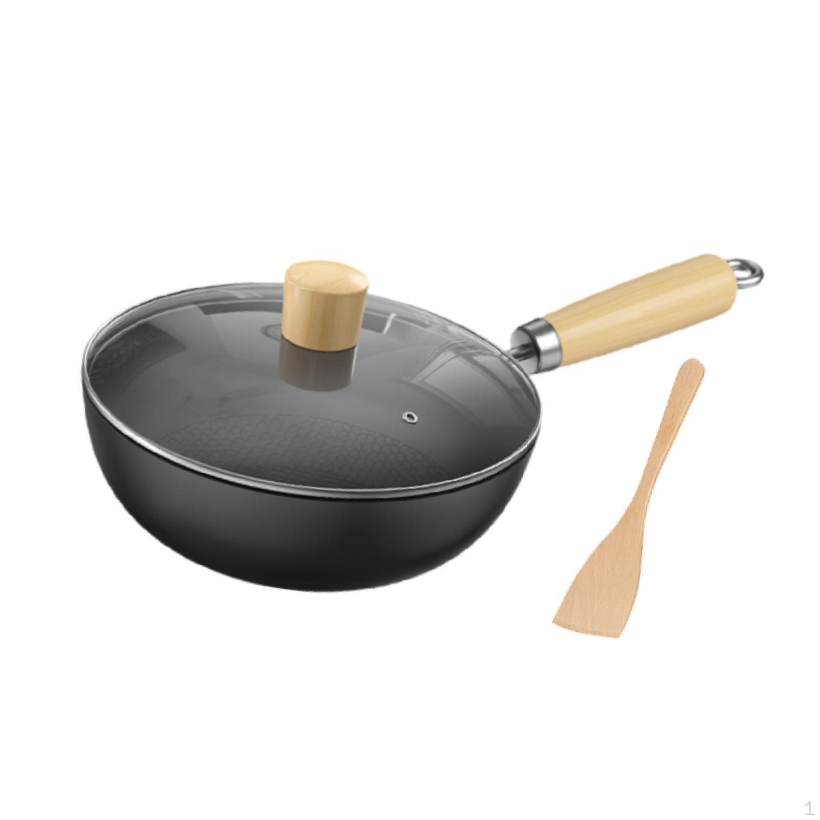 7-дюймовая сковорода Wok для газовой плиты с плоским дном без покрытия для жарки дома и кемпинга With Lid
7-дюймовая сковорода Wok для газовой плиты с плоским дном без покрытия для жарки дома и кемпинга With Lid