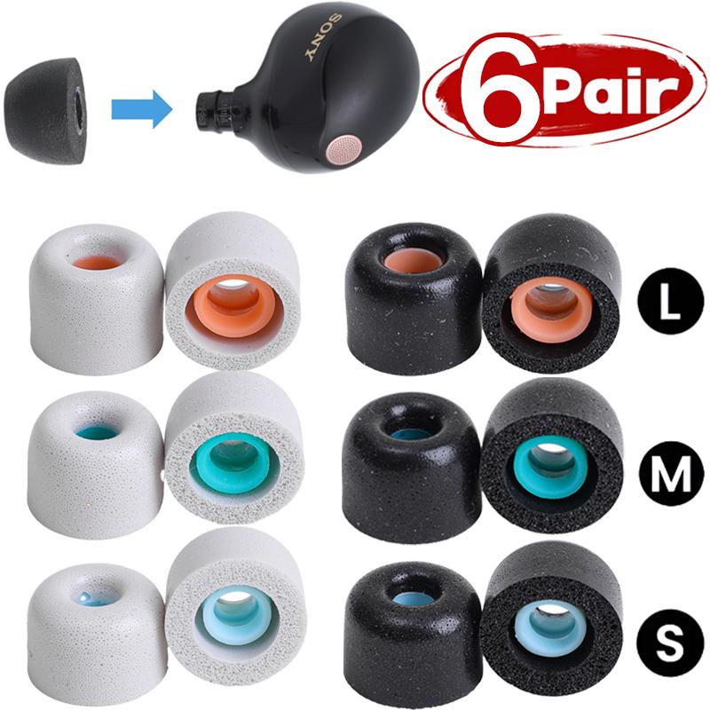 Replacement Memory Foam Ear Tips For Sony WF-1000XM4-WF-1000XM3 In-Ear Cover Earbuds Noise Reduction Anti Slip Earphone Earplugs 1 pair
Replacement Memory Foam Ear Tips For Sony WF-1000XM4-WF-1000XM3 In-Ear Cover Earbuds Noise Reduction Anti Slip Earphone Earplugs 1 pair