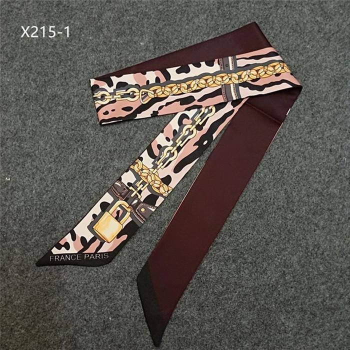 New Scarf For Women Leopard Chain Printing Skinny Bag Scarf Brand Silk Foulard Women Tie Fashion Belt Head Scarves For Ladies
New Scarf For Women Leopard Chain Printing Skinny Bag Scarf Brand Silk Foulard Women Tie Fashion Belt Head Scarves For Ladies