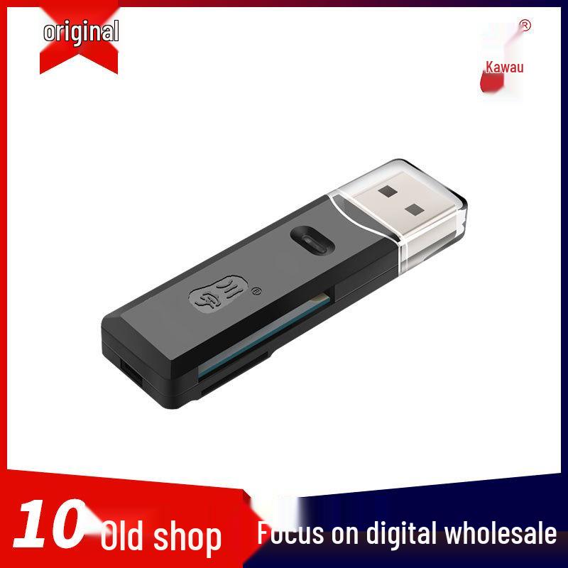Kawuyu C296 USB 2.0 Dual Slot Card Reader for TF/SD Cards, Supports 2TB White (Plastic Bag Packaging)
Kawuyu C296 USB 2.0 Dual Slot Card Reader for TF/SD Cards, Supports 2TB White (Plastic Bag Packaging)