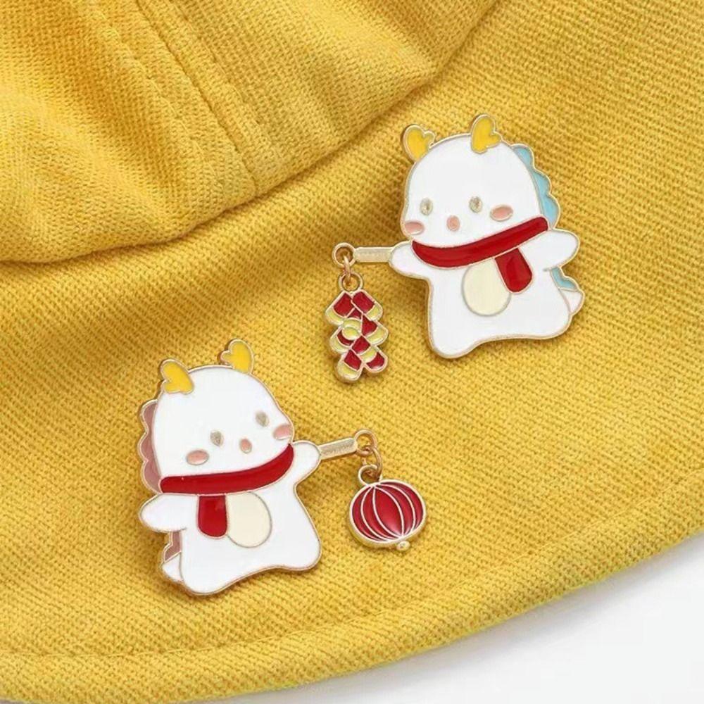 Loong Spring Festival Pin Lantern Chinese Style Pin Exquisite Chinese Dragon Brooch Unisex B
Loong Spring Festival Pin Lantern Chinese Style Pin Exquisite Chinese Dragon Brooch Unisex B