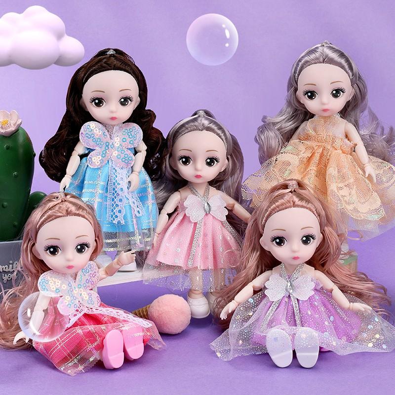 Мини Bjd 17 см детская 3D кукла принцесса детская кукла Барби кукла для девочек подарок милая игрушка 13 узлов подвижная ручная работа
Мини Bjd 17 см детская 3D кукла принцесса детская кукла Барби кукла для девочек подарок милая игрушка 13 узлов подвижная ручная работа
