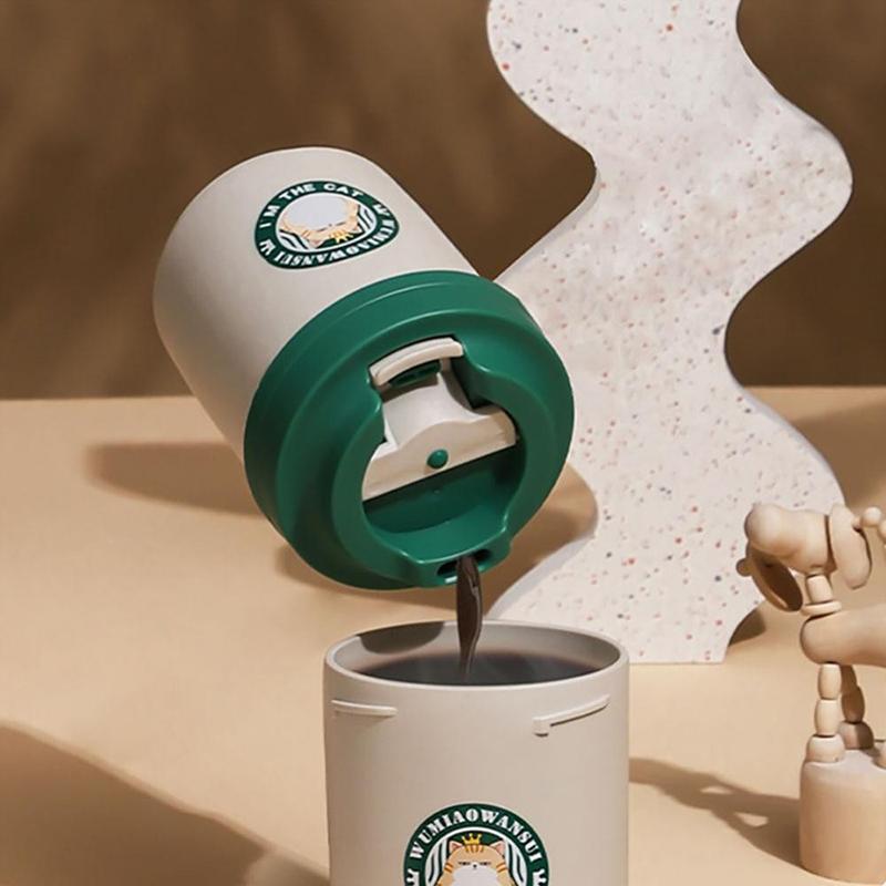 380/480Ml Stainless Steel Water Mug Cartoon Cat Pattan Coffee Water Bottle For Drinkware Coffee Milk Tumble For Tea Vacuum Cups 14cm
380/480Ml Stainless Steel Water Mug Cartoon Cat Pattan Coffee Water Bottle For Drinkware Coffee Milk Tumble For Tea Vacuum Cups 14cm