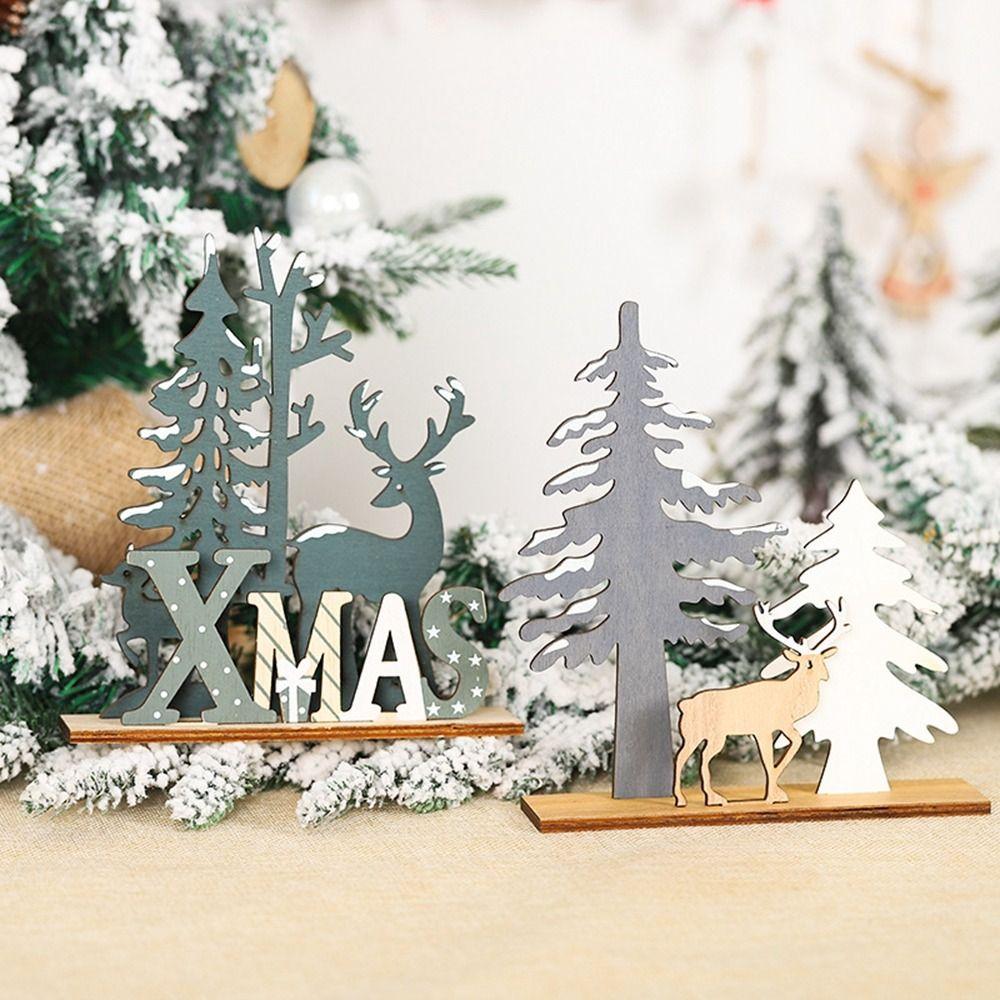 3D Christmas Wooden Ornament Three-dimensional Christmas Decoration Deer Xmas Ornaments Fireplace
3D Christmas Wooden Ornament Three-dimensional Christmas Decoration Deer Xmas Ornaments Fireplace