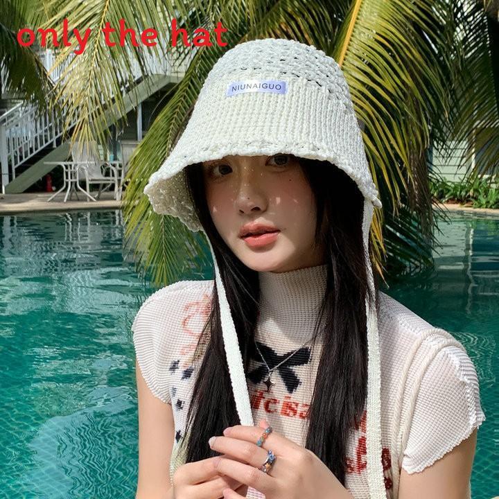 Streetwear Bucket Hat For Women With Embroidered Sunshade Summer Accessory білий
Streetwear Bucket Hat For Women With Embroidered Sunshade Summer Accessory білий