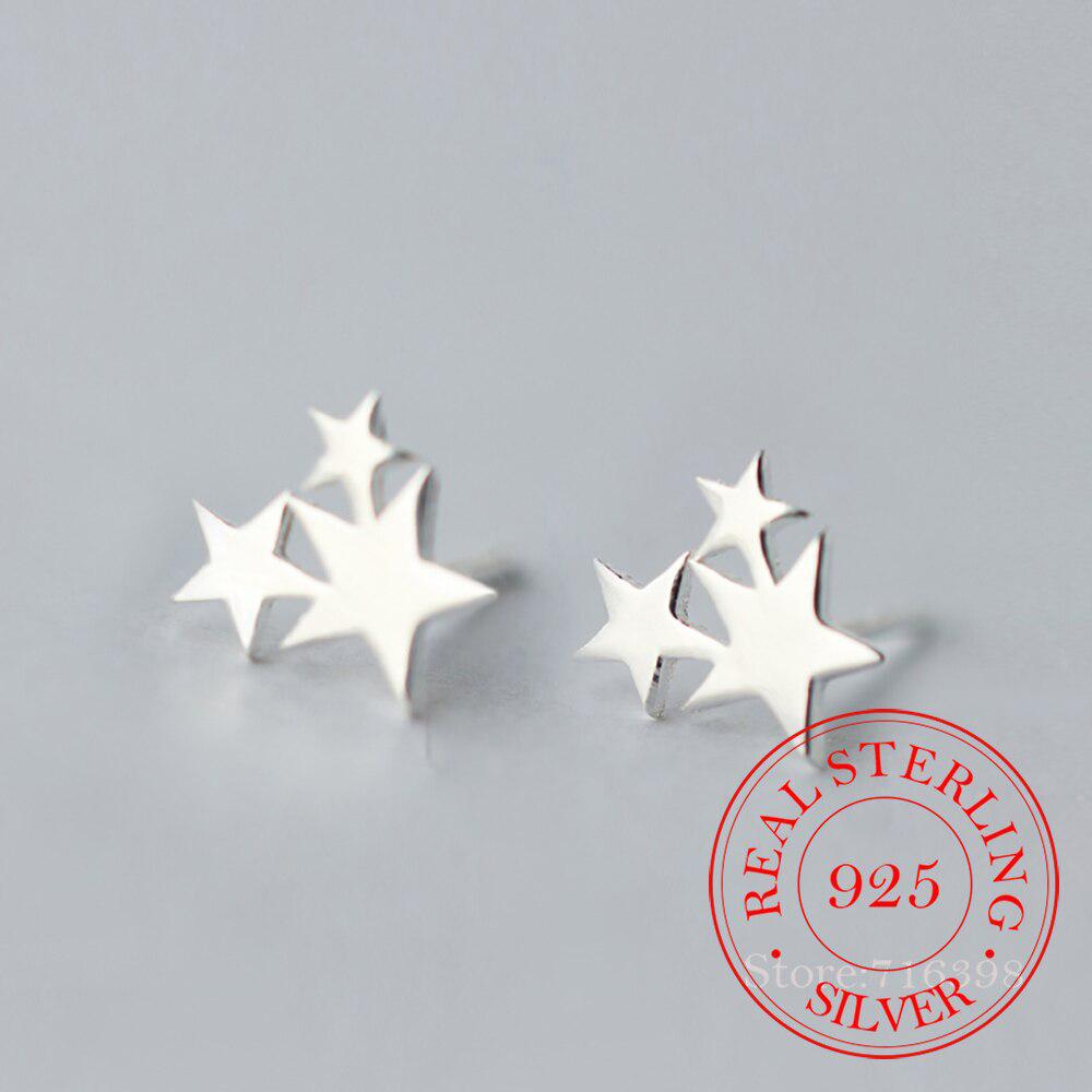 Женские серьги-гвоздики из стерлингового серебра 925 пробы с тремя звездами для предотвращения аллергии Brincos Pendientes Mujer Moda 2021 Brincos
Женские серьги-гвоздики из стерлингового серебра 925 пробы с тремя звездами для предотвращения аллергии Brincos Pendientes Mujer Moda 2021 Brincos