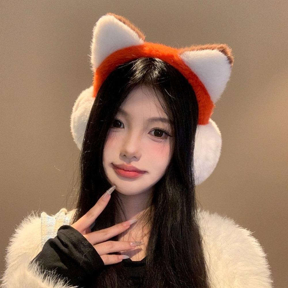 Cartoon Winter Plush Ear Cap Thicken Foldable Ear Cover Cute Cartoon Earmuffs Outdoor белый
Cartoon Winter Plush Ear Cap Thicken Foldable Ear Cover Cute Cartoon Earmuffs Outdoor белый