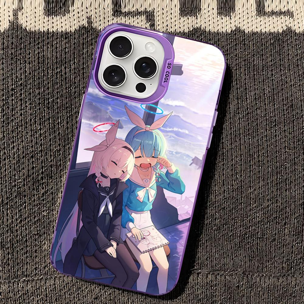 Blue Archive Phone Case For iPhone 16 15 14 13 12 11 Pro Max X XR XSMAX 8 7 Plus Matte Shockproof Back Cover iPhone 15 pro
Blue Archive Phone Case For iPhone 16 15 14 13 12 11 Pro Max X XR XSMAX 8 7 Plus Matte Shockproof Back Cover iPhone 15 pro