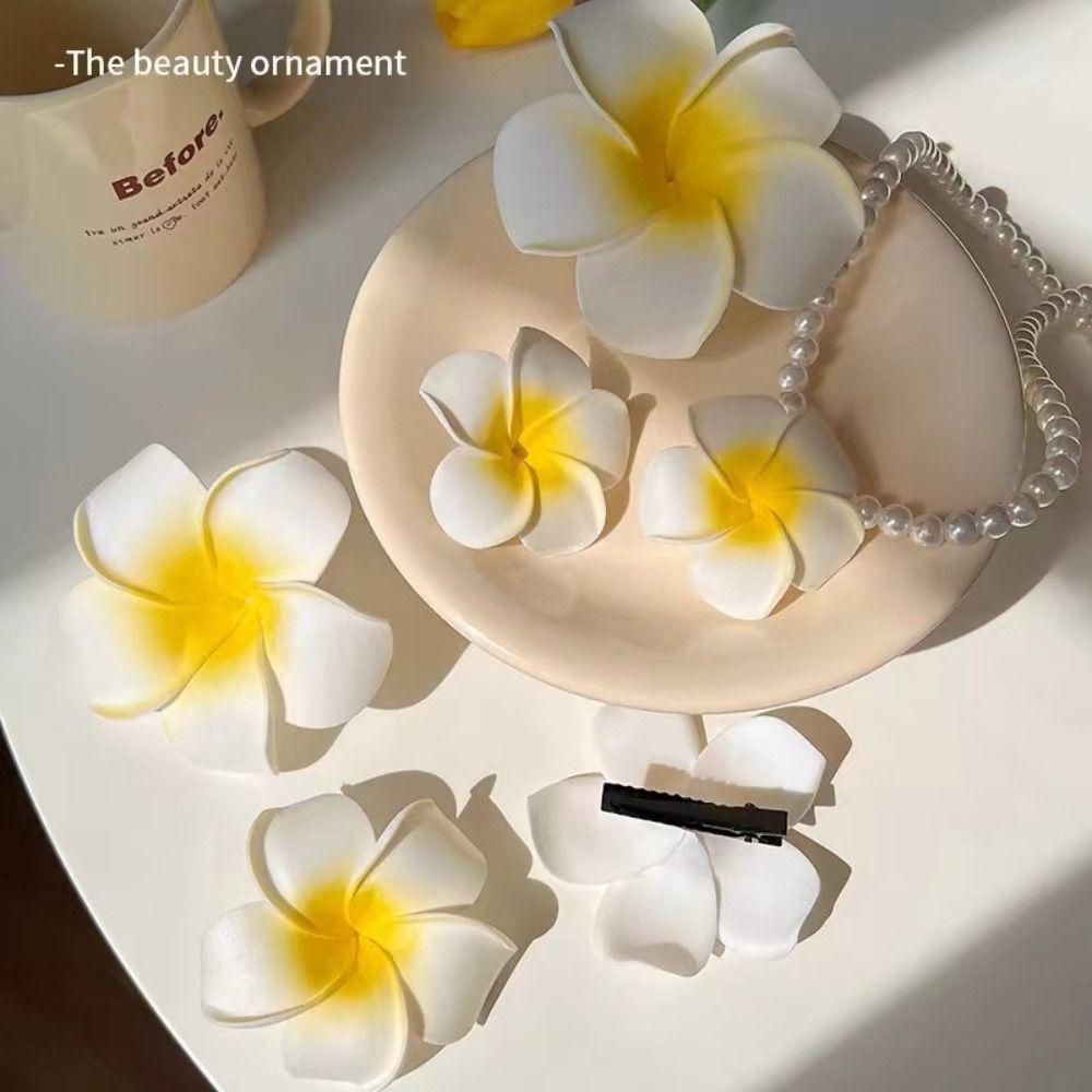 Korean Style Simulation Flower Hair Clip Bohemian Style Beach Hair Clip Flower Hairpin Summer 5.5cm
Korean Style Simulation Flower Hair Clip Bohemian Style Beach Hair Clip Flower Hairpin Summer 5.5cm