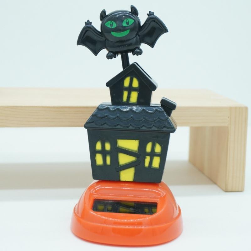 Halloween Ghost House Bat Solar Toys Creative Home Car Horror Ambience Decorative Small Ornaments Children Solar Toys Gift
Halloween Ghost House Bat Solar Toys Creative Home Car Horror Ambience Decorative Small Ornaments Children Solar Toys Gift