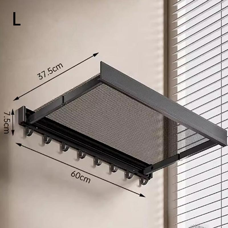 Складная вешалка для одежды и шляп с крючками, компактное решение для ванной комнаты и балкона, телескопическая сушилка для одежды L
Складная вешалка для одежды и шляп с крючками, компактное решение для ванной комнаты и балкона, телескопическая сушилка для одежды L