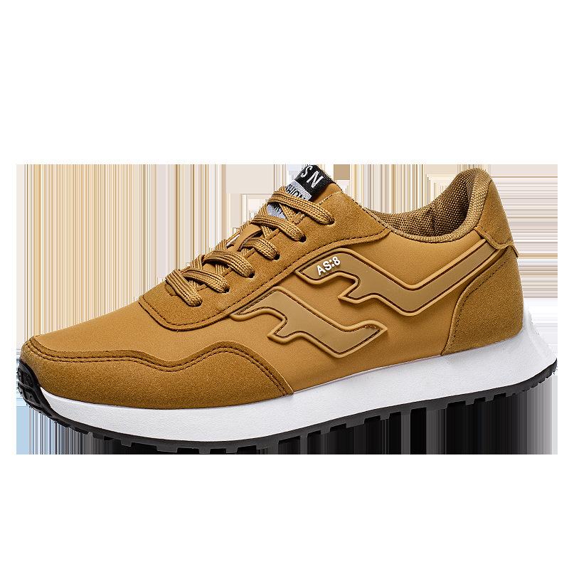 Men s and women s new spring trend leather surface wear-resistant lightweight sports and leisure shoes men s trend classic Forrest Gump shoes 44 коричневий
Men s and women s new spring trend leather surface wear-resistant lightweight sports and leisure shoes men s trend classic Forrest Gump shoes 44 коричневий