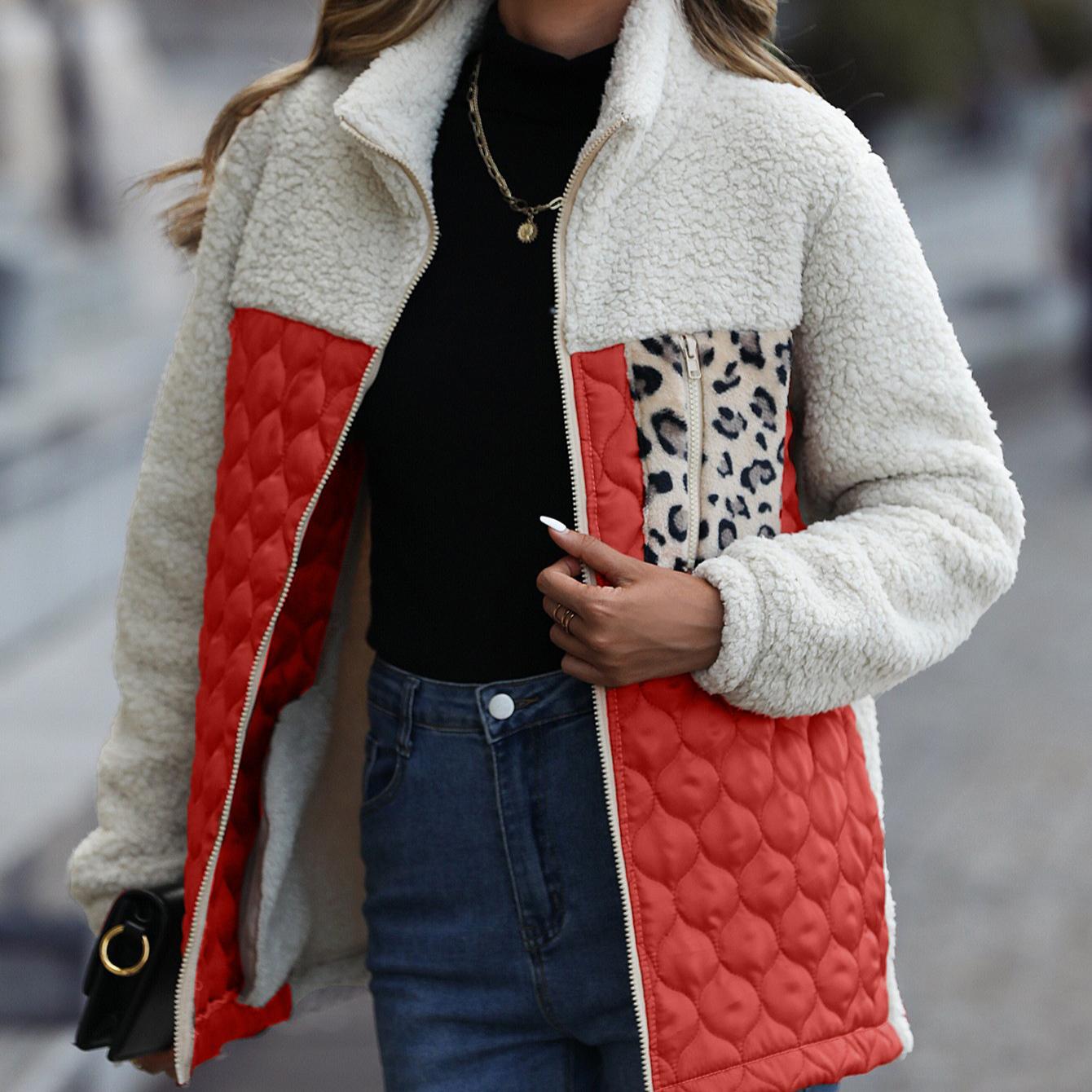 Повседневная теплая плюшевая куртка женская с длинными рукавами свободная круглая горловина сшитая хлопковая куртка с молнией двухсторонняя плюшевая куртка XL красный
Повседневная теплая плюшевая куртка женская с длинными рукавами свободная круглая горловина сшитая хлопковая куртка с молнией двухсторонняя плюшевая куртка XL красный