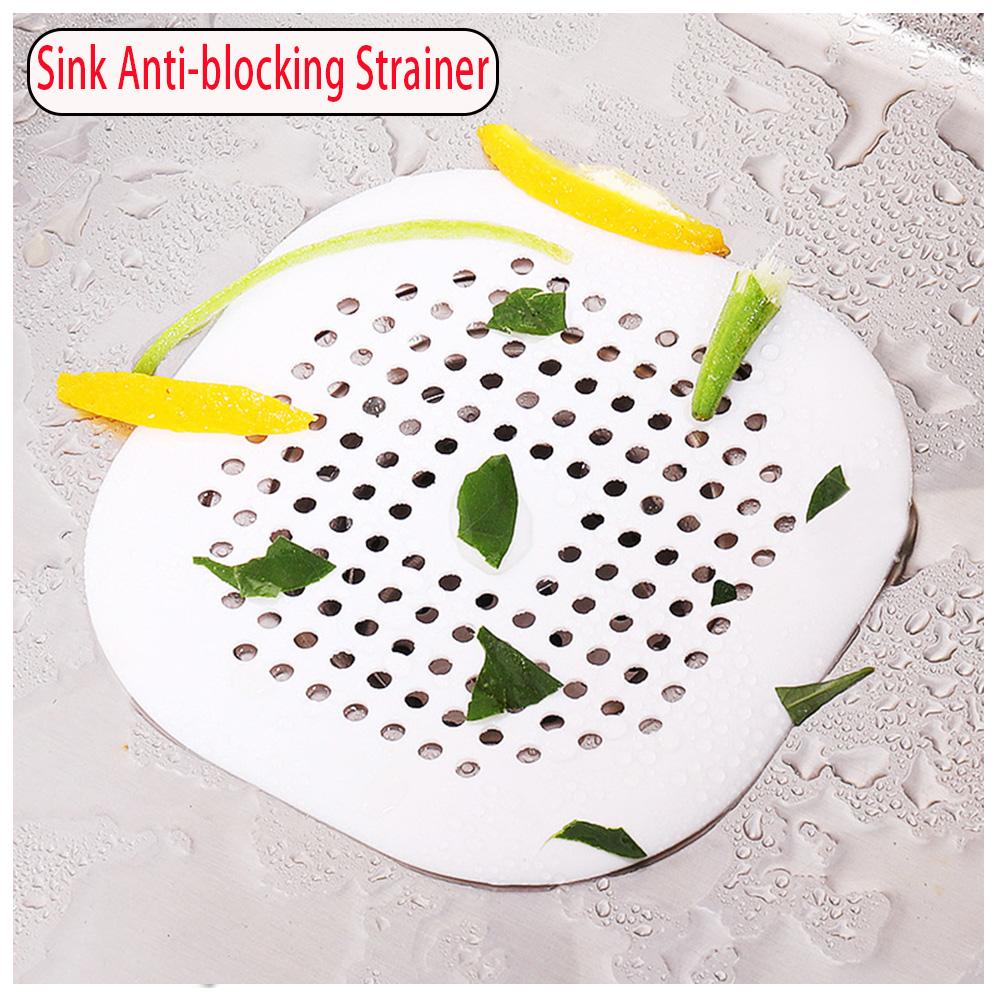 Hair Filter Sink Anti-blocking Strainer Bathtub Shower Floor Drain Stopper Silicone Kitchen Deodorant Plug Bathroom Accessories A White
Hair Filter Sink Anti-blocking Strainer Bathtub Shower Floor Drain Stopper Silicone Kitchen Deodorant Plug Bathroom Accessories A White