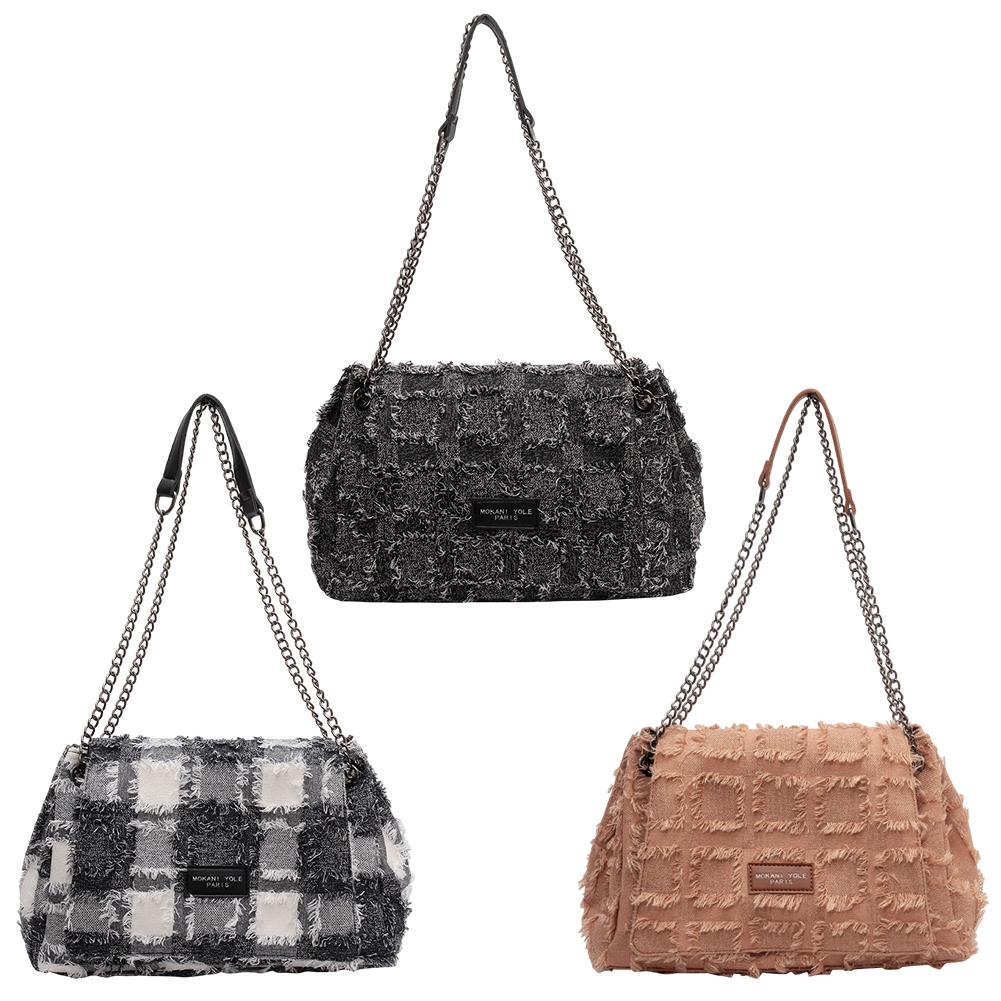 Women Fashion Handbag Vintage Plaid Chain Shoulder Bag Hobo Bags Flap Tote Bag for Work Travel Shopping
Women Fashion Handbag Vintage Plaid Chain Shoulder Bag Hobo Bags Flap Tote Bag for Work Travel Shopping